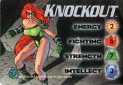 Knockout 4-Grid Character Card